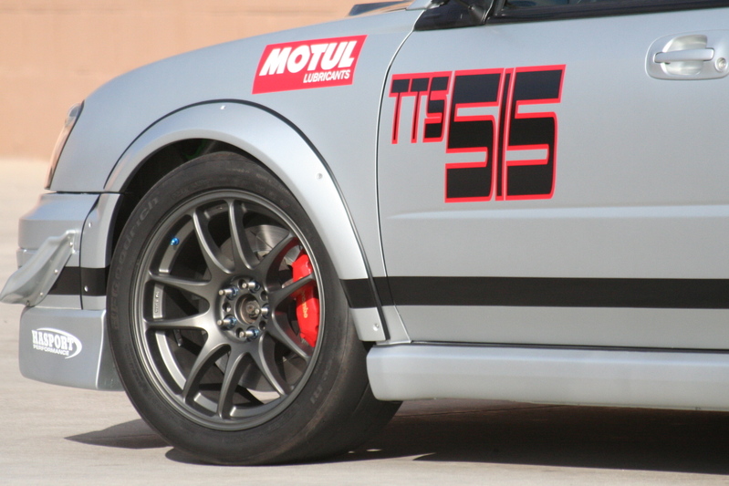 photo 7 Subaru Impreza WRX custom wheels Work Wheels Emotion CRKai 17x9.0, ET +44, tire size 255/40 R17. x ET 