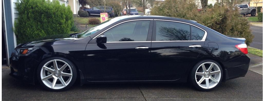 photo 6 Honda Accord custom wheels Niche Verona M151 19x9.5, ET +35, tire size X R19. x ET 