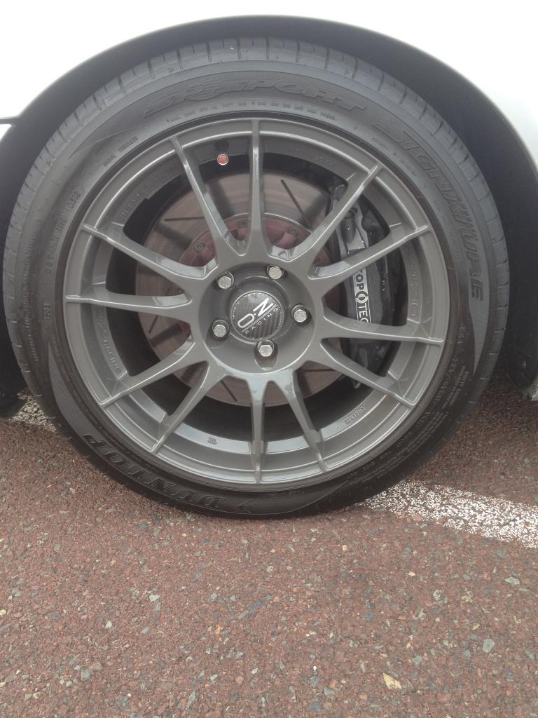 photo 1 Audi S4 custom wheels OZ Ultraleggera 17x8.0, ET +38, tire size 225/45 R17. x ET 