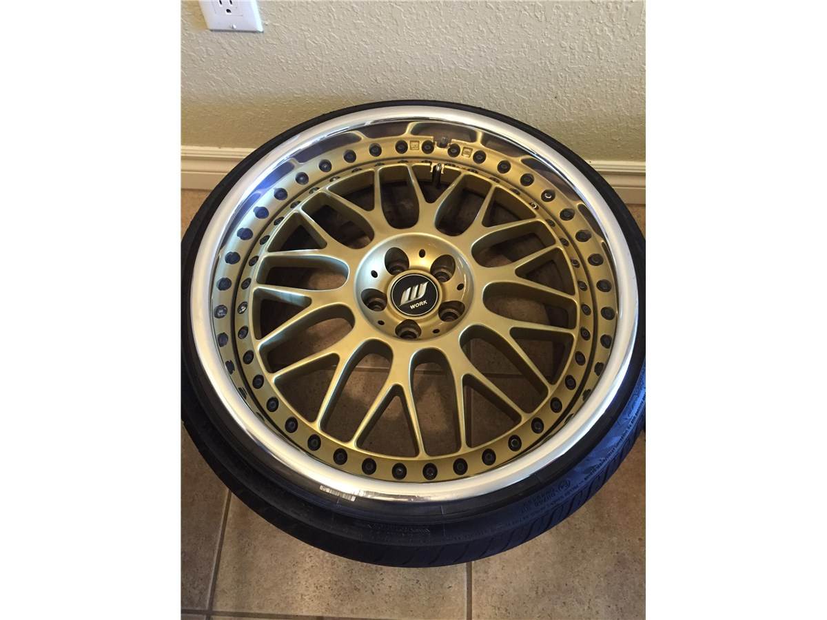 photo 1 Audi A4 custom wheels Work VS-XX 18x9.0, ET +28, tire size X R18. x ET 