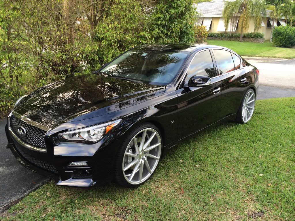 photo 1 Infiniti Q50 custom wheels Vossen CVT's 20x9.0, ET , tire size X R20. 22x10.5 ET 