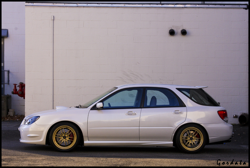 photo 1 Subaru Impreza WRX custom wheels Enkei RPF1 17x8.0, ET +40, tire size 235/40 R17. x ET 