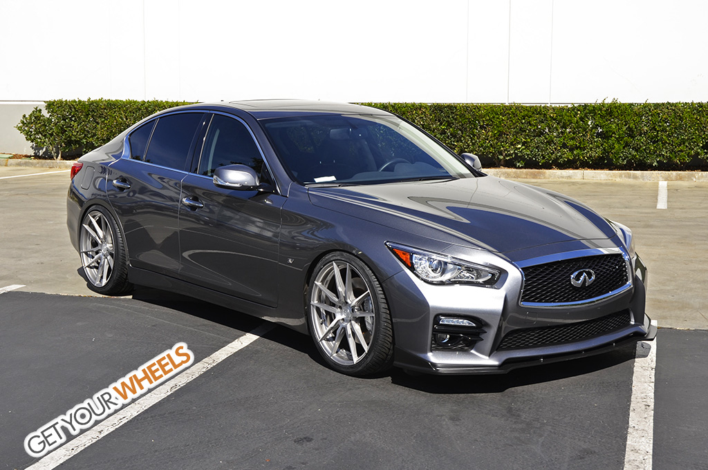 photo 5 Infiniti Q50 custom wheels Rohana RF2 20x9.0, ET , tire size X R20. 20x10.5 ET 