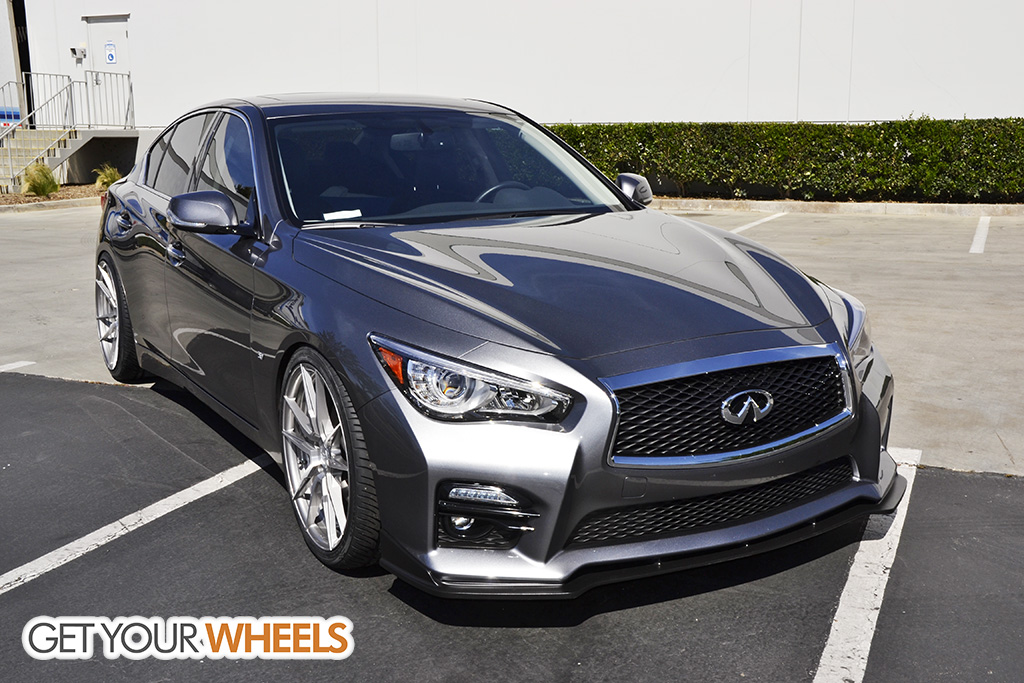 photo 6 Infiniti Q50 custom wheels Rohana RF2 20x9.0, ET , tire size X R20. 20x10.5 ET 