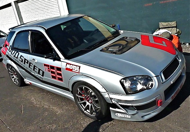 photo 4 Subaru Impreza WRX custom wheels Rota G-Force 18x9.0, ET +35, tire size 255/35 R18. x ET 