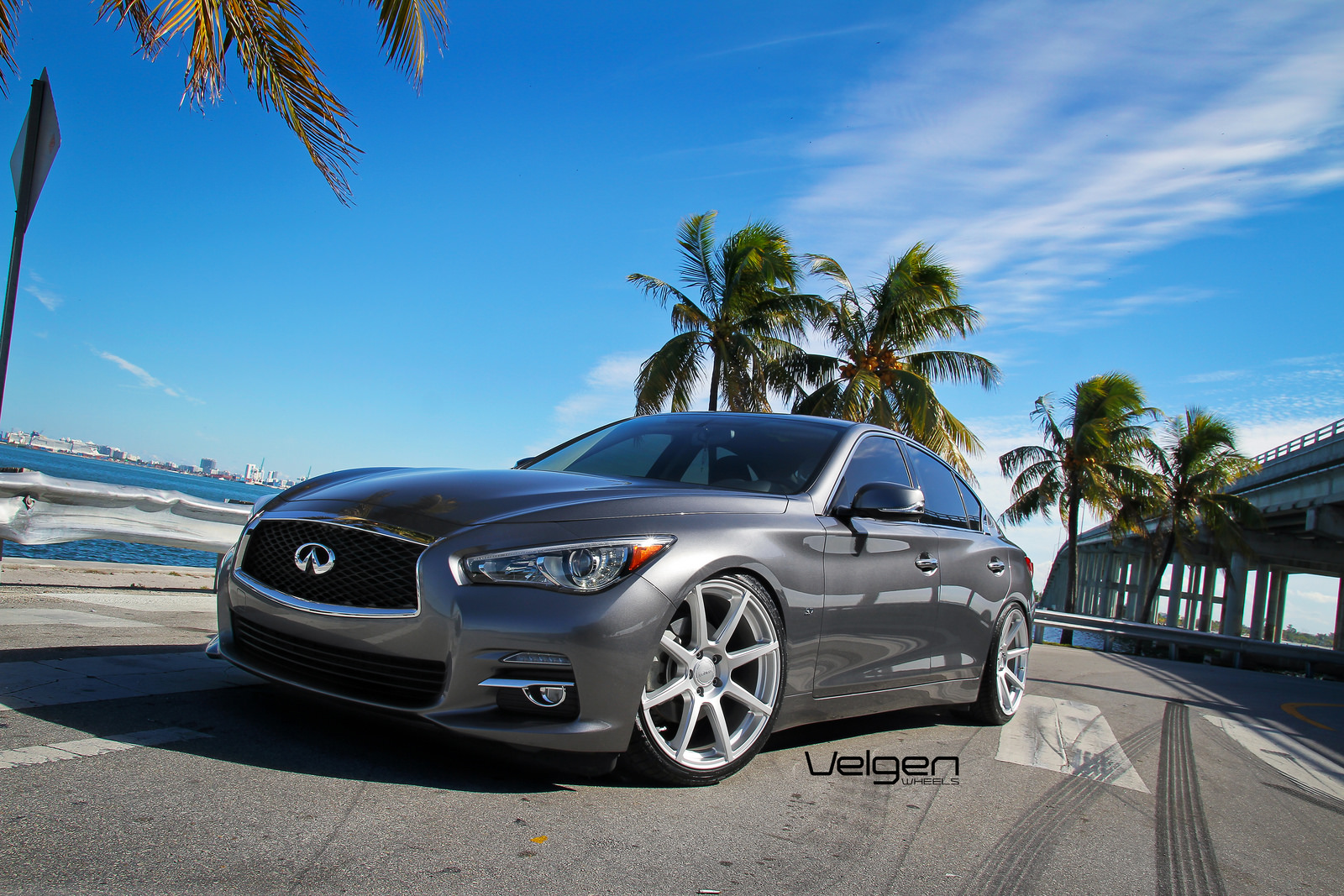 photo 1 Infiniti Q50 custom wheels Velgen VMB8 20x9.0, ET +35, tire size 245/35 R20. 20x10.5 ET+45 275/30 R20