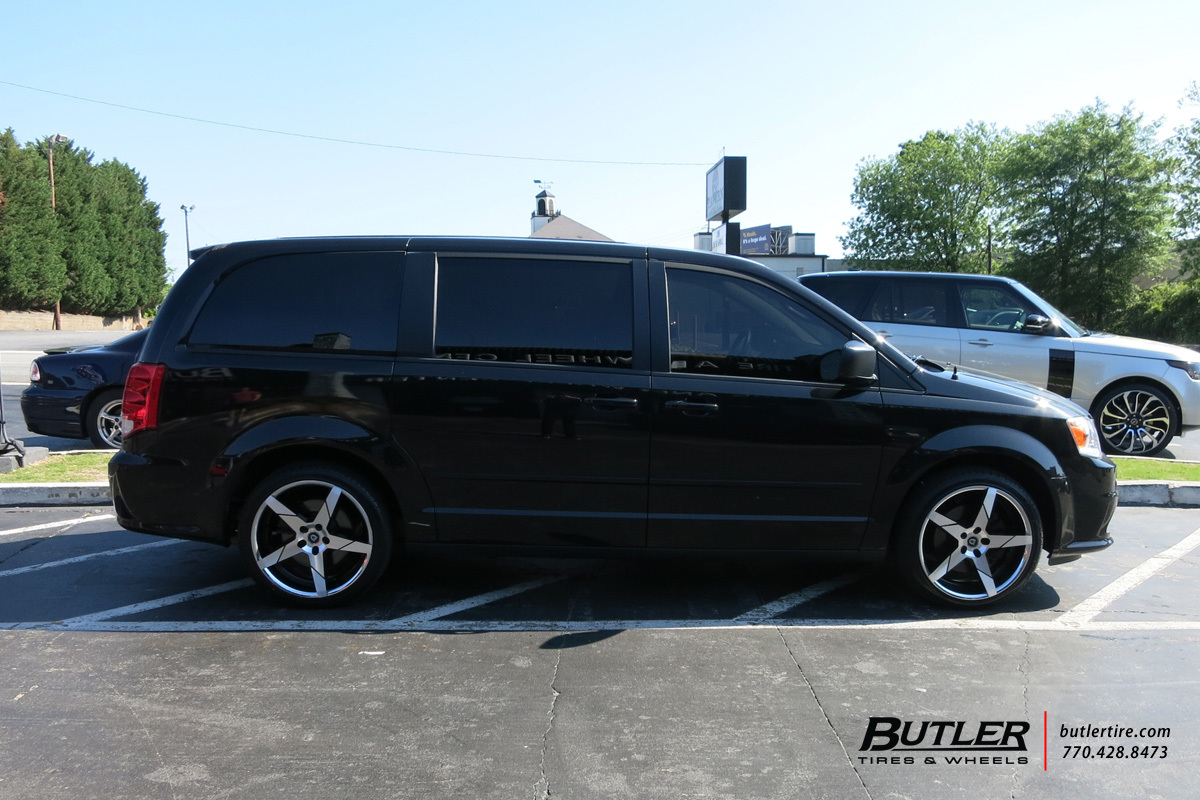 photo 2 Dodge Caravan custom wheels Lexani Invictus 20x, ET , tire size X R20. x ET 