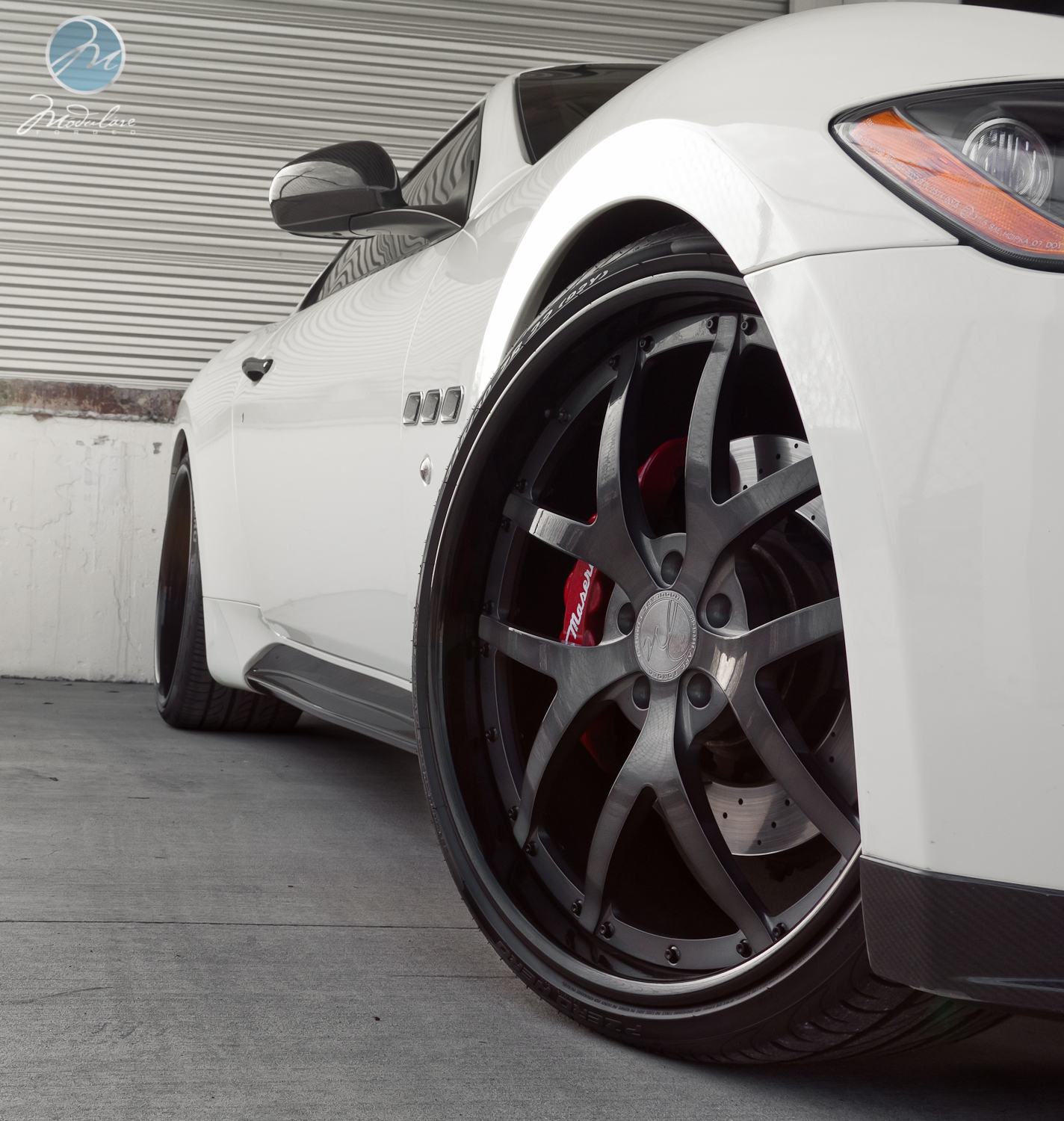 photo 1 Maserati GranTurismo custom wheels Modulare M18 22x9.0, ET , tire size 245/30 R22. 22x12.0 ET 315/25 R22