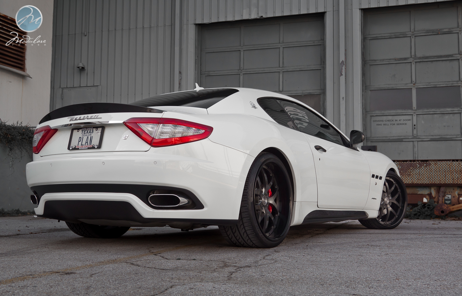 photo 8 Maserati GranTurismo custom wheels Modulare M18 22x9.0, ET , tire size 245/30 R22. 22x12.0 ET 315/25 R22