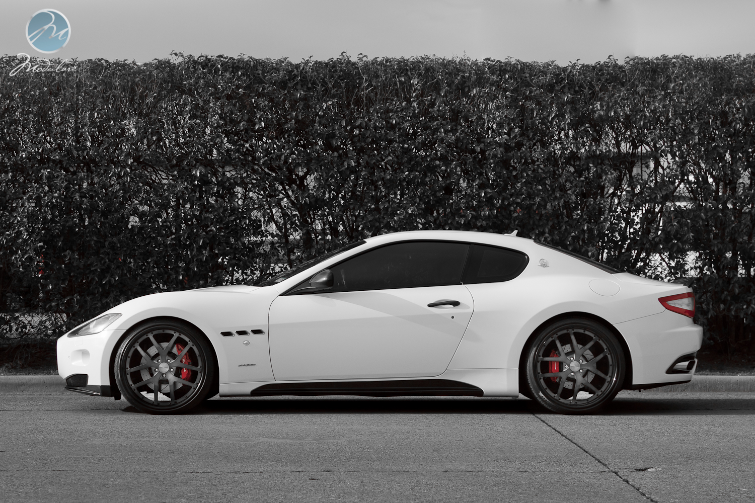 photo 10 Maserati GranTurismo custom wheels Modulare M18 22x9.0, ET , tire size 245/30 R22. 22x12.0 ET 315/25 R22