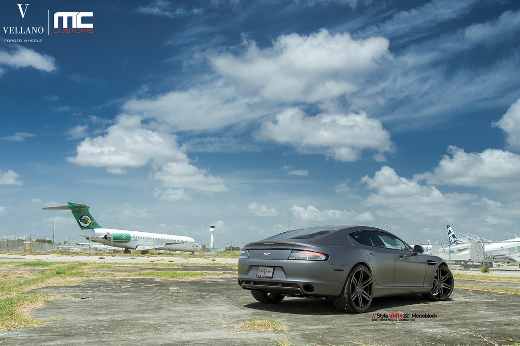 photo 6 Aston Martin DB9 custom wheels Vellano VM14 22x, ET , tire size X R22. x ET