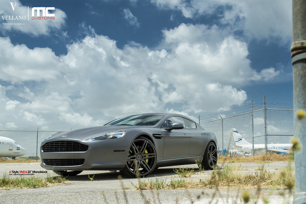 photo 8 Aston Martin DB9 custom wheels Vellano VM14 22x, ET , tire size X R22. x ET