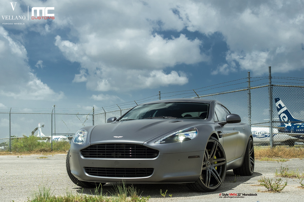 photo 9 Aston Martin DB9 custom wheels Vellano VM14 22x, ET , tire size X R22. x ET