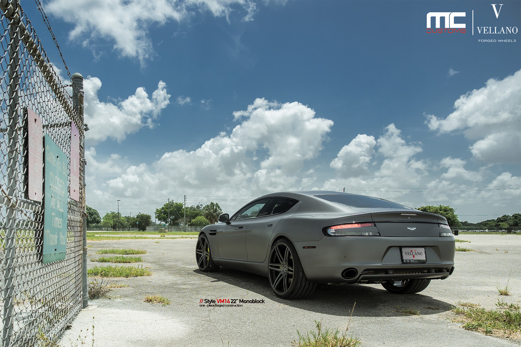 photo 10 Aston Martin DB9 custom wheels Vellano VM14 22x, ET , tire size X R22. x ET