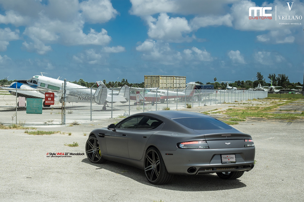photo 11 Aston Martin DB9 custom wheels Vellano VM14 22x, ET , tire size X R22. x ET