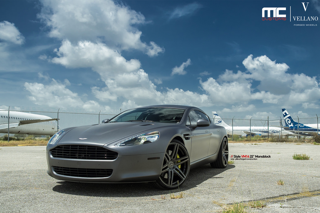 photo 12 Aston Martin DB9 custom wheels Vellano VM14 22x, ET , tire size X R22. x ET