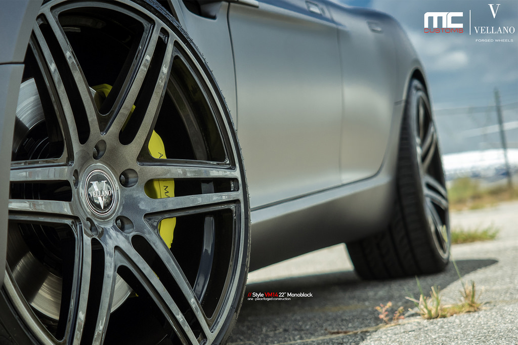 photo 4 Aston Martin DB9 custom wheels Vellano VM14 22x, ET , tire size X R22. x ET