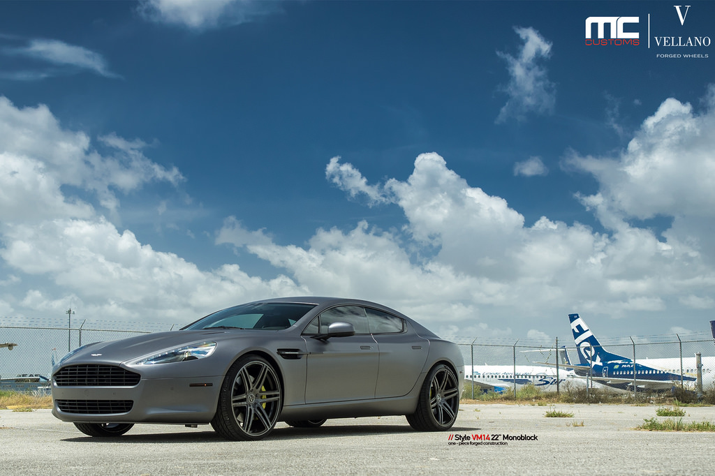 photo 13 Aston Martin DB9 custom wheels Vellano VM14 22x, ET , tire size X R22. x ET