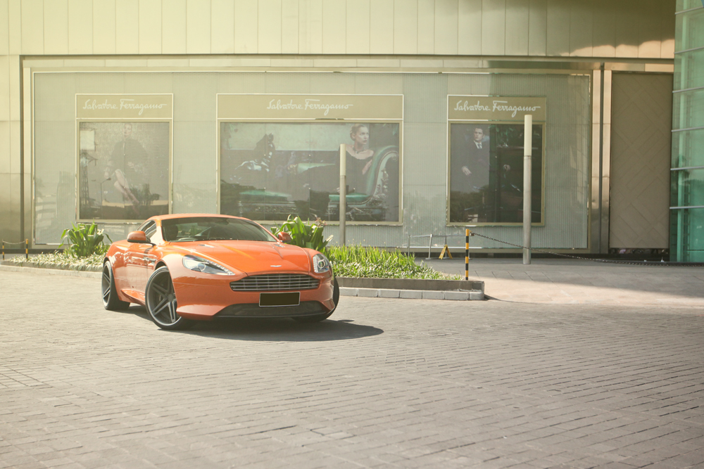 photo 4 Aston Martin Virage custom wheels Modulare   21x9.0, ET , tire size 255/30 R21. 21x10.5 ET 295/25 R21