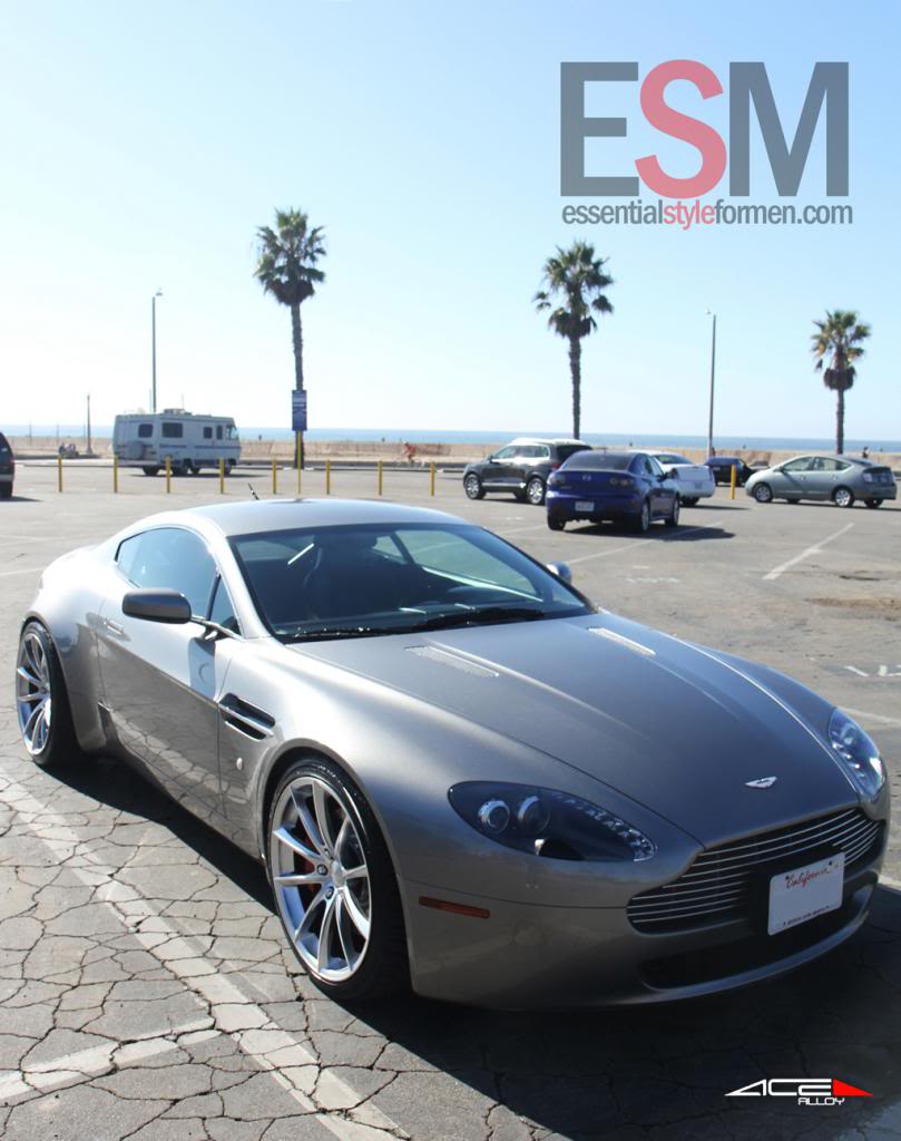 photo 8 Aston Martin V8 Vantage custom wheels Ace  Convex  20x9.0, ET , tire size X R20. 20x10.5 ET 