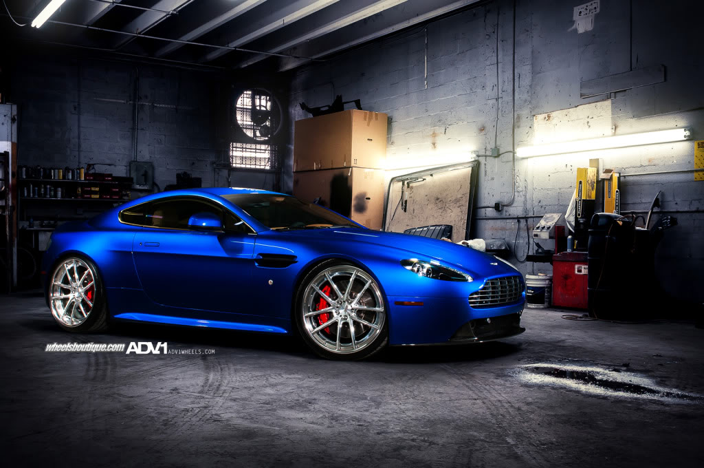 photo 9 Aston Martin V8 Vantage S custom wheels ADV 5.0 Track Spec SL 21x9.0, ET , tire size X R21. 21x11.0 ET 