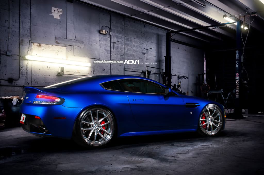 photo 11 Aston Martin V8 Vantage S custom wheels ADV 5.0 Track Spec SL 21x9.0, ET , tire size X R21. 21x11.0 ET 