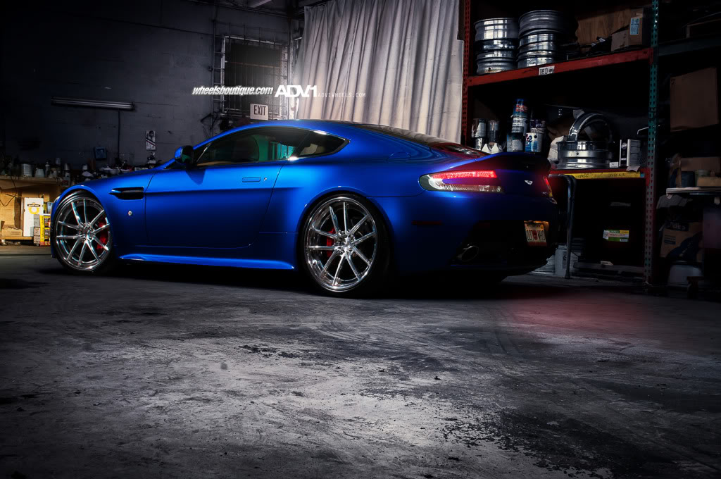 photo 12 Aston Martin V8 Vantage S custom wheels ADV 5.0 Track Spec SL 21x9.0, ET , tire size X R21. 21x11.0 ET 