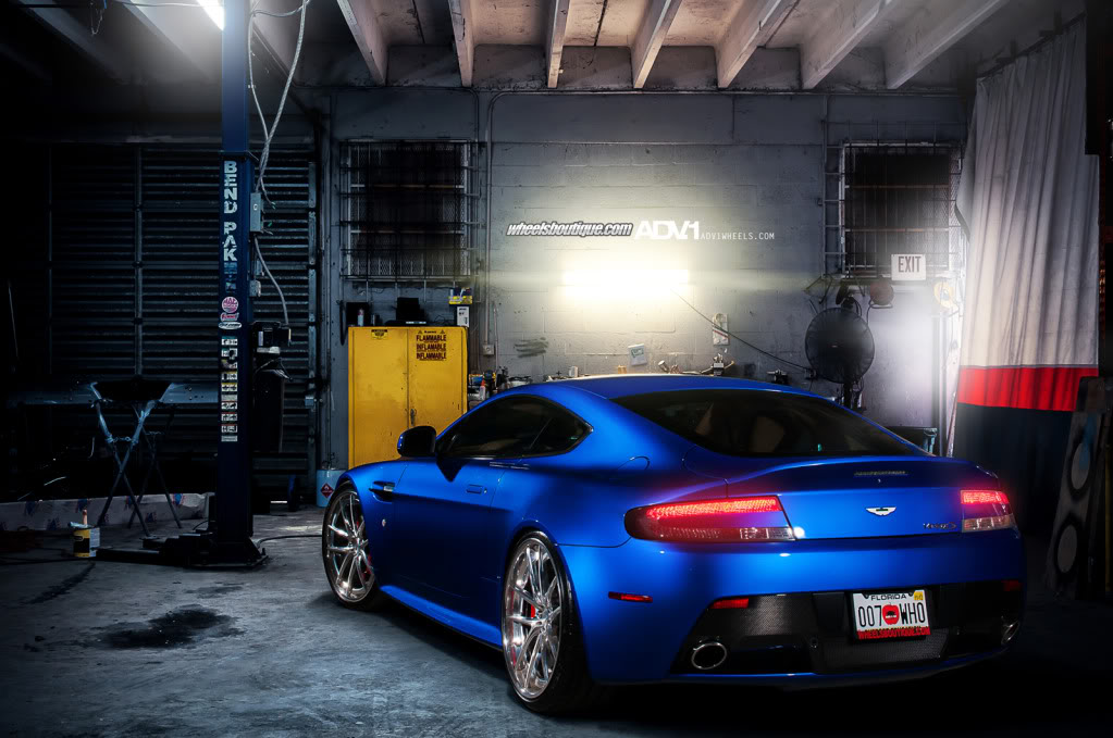 photo 13 Aston Martin V8 Vantage S custom wheels ADV 5.0 Track Spec SL 21x9.0, ET , tire size X R21. 21x11.0 ET 