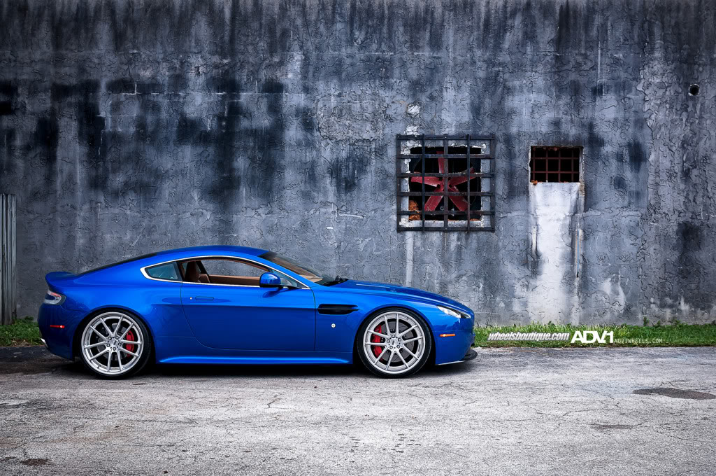 photo 16 Aston Martin V8 Vantage S custom wheels ADV 5.0 Track Spec SL 21x9.0, ET , tire size X R21. 21x11.0 ET 