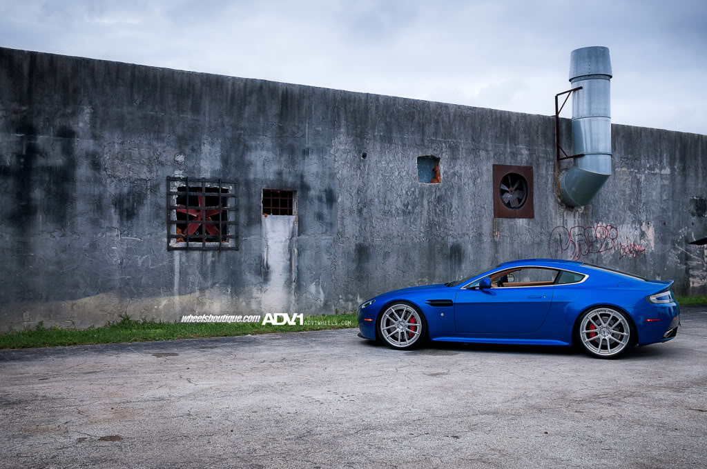 photo 18 Aston Martin V8 Vantage S custom wheels ADV 5.0 Track Spec SL 21x9.0, ET , tire size X R21. 21x11.0 ET 