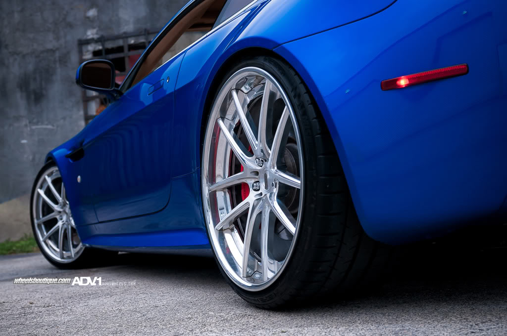 photo 2 Aston Martin V8 Vantage S custom wheels ADV 5.0 Track Spec SL 21x9.0, ET , tire size X R21. 21x11.0 ET 