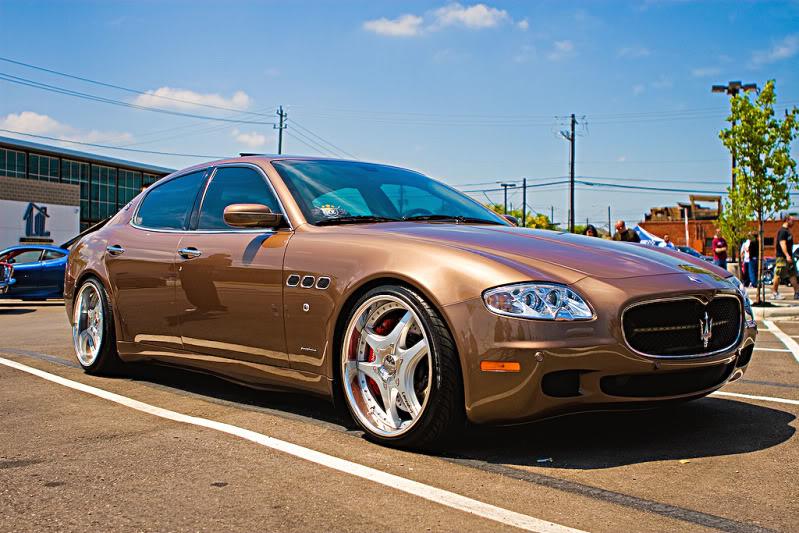 photo 2 Maserati Quattroporte custom wheels Lowenhart LSR 20x9.0, ET , tire size 225/35 R20. 20x11.0 ET 255/35 R20