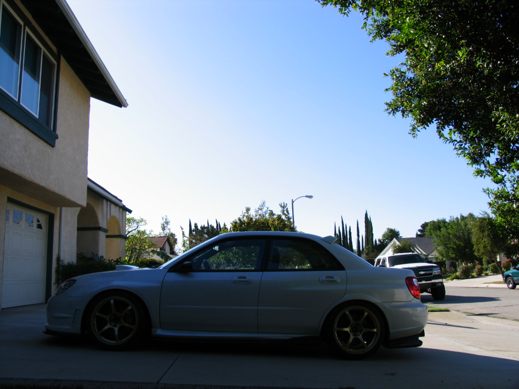 photo 2 Subaru Impreza WRX STi custom wheels Advan RGII 18x10.0, ET +35, tire size 265/35 R18. x ET 