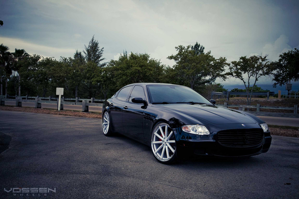photo 2 Maserati Quattroporte custom wheels Vossen CV1 22x9.0, ET , tire size X R22. 22x10.5 ET 