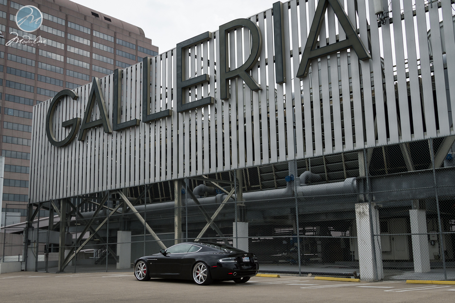 photo 7 Aston Martin DB9 custom wheels Modulare  M28  21x9.0, ET , tire size 255/30 R21. 21x10.5 ET 295/25 R21