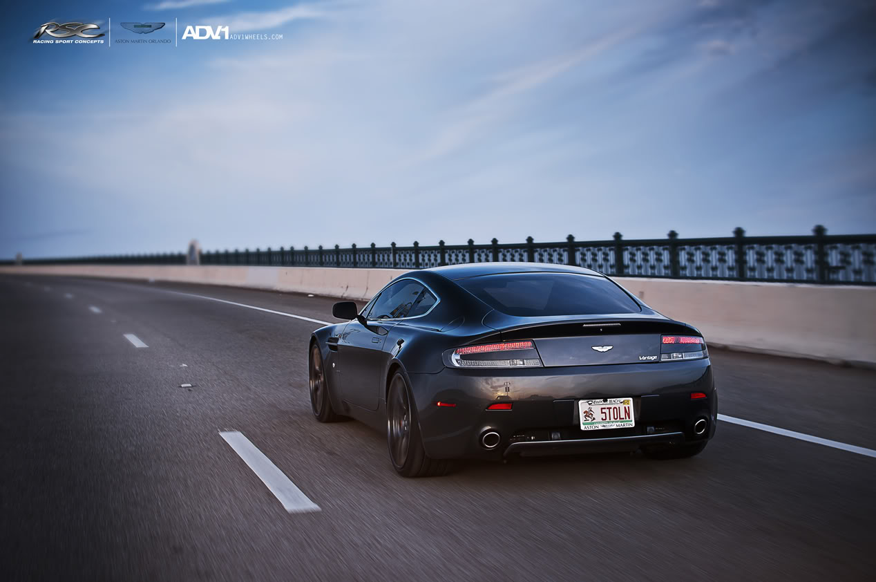 photo 16 Aston Martin V8 Vantage custom wheels ADV.1 Track Spec 20x9.0, ET , tire size X R20. 20x11.0 ET 