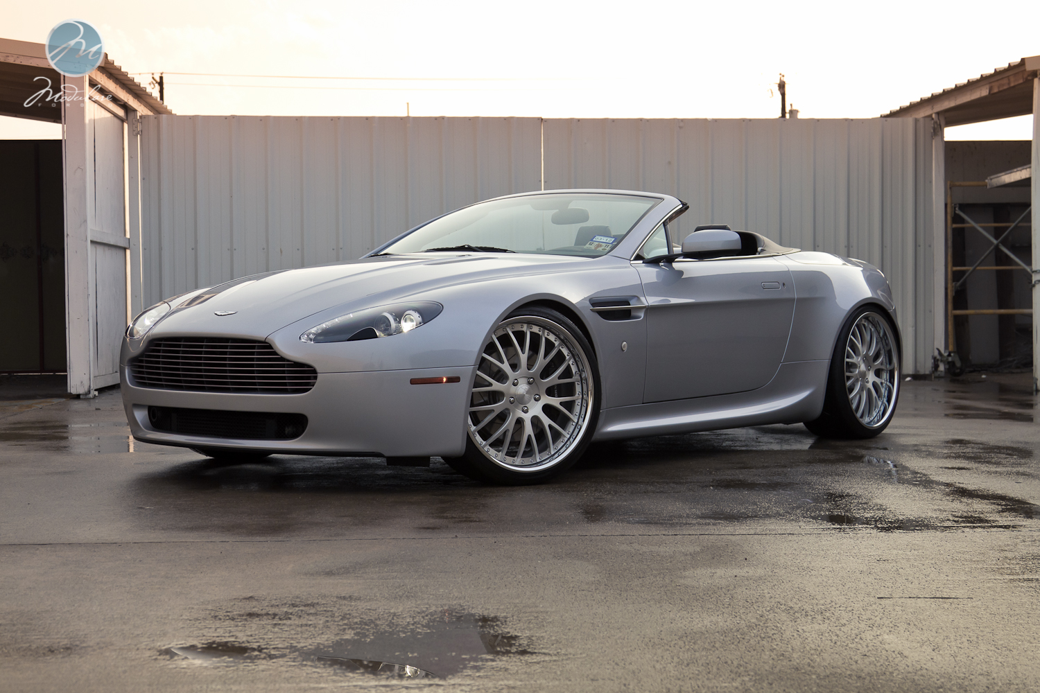 photo 6 Aston Martin V8 Vantage custom wheels Modulare  M24 3 21x9.0, ET , tire size 255/30 R21. 21x10.5 ET 295/25 R21