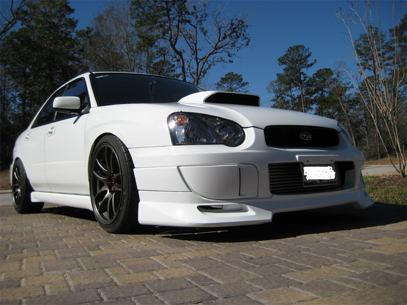 photo 1 Subaru Impreza WRX custom wheels Work Wheels Emotion CRKai 18x9.5, ET +38, tire size 235/40 R18. x ET 