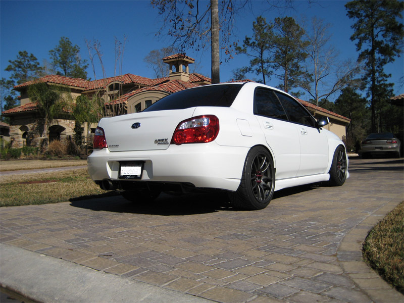 photo 4 Subaru Impreza WRX custom wheels Work Wheels Emotion CRKai 18x9.5, ET +38, tire size 235/40 R18. x ET 
