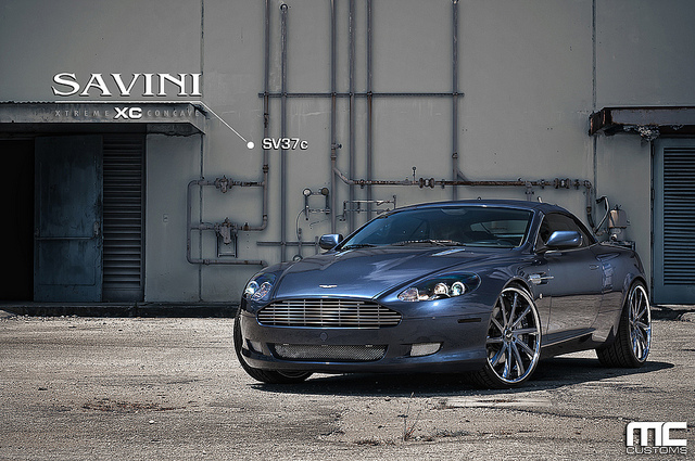 photo 3 Aston Martin DB9 custom wheels Savini  SV-37 20x9.0, ET , tire size X R20. 20x10.5 ET 