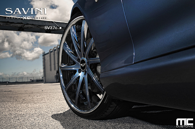 photo 2 Aston Martin DB9 custom wheels Savini  SV-37 20x9.0, ET , tire size X R20. 20x10.5 ET 