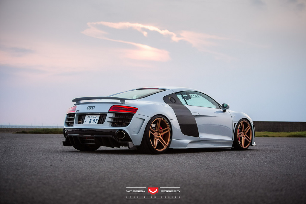 photo 1 Audi R8 custom wheels Vossen VPS-302 x, ET , tire size X R. x ET 