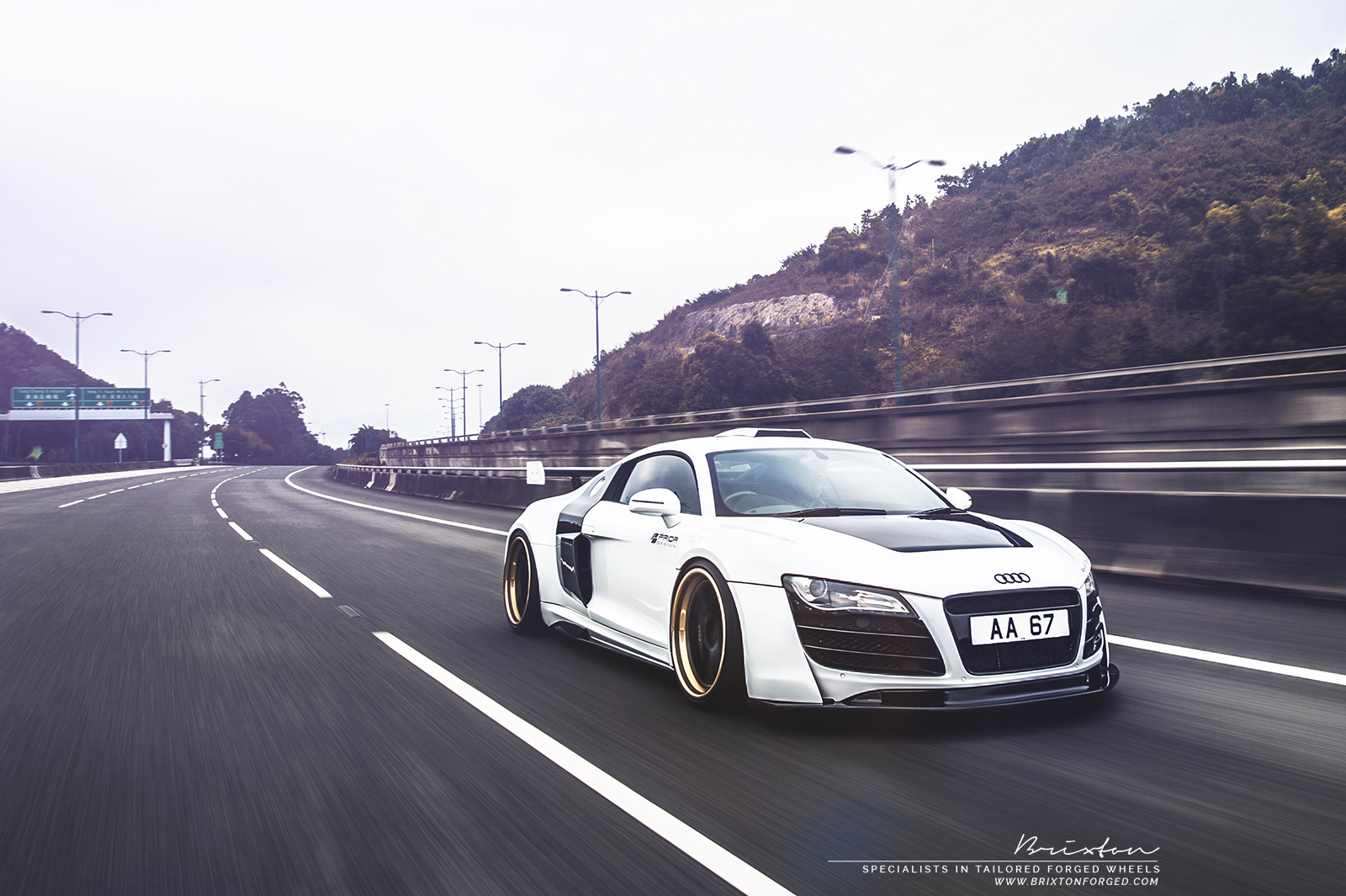 photo 2 Audi R8 custom wheels BRIXTON M53 Targa 20x10.0, ET , tire size X R20. 20x12.5 ET