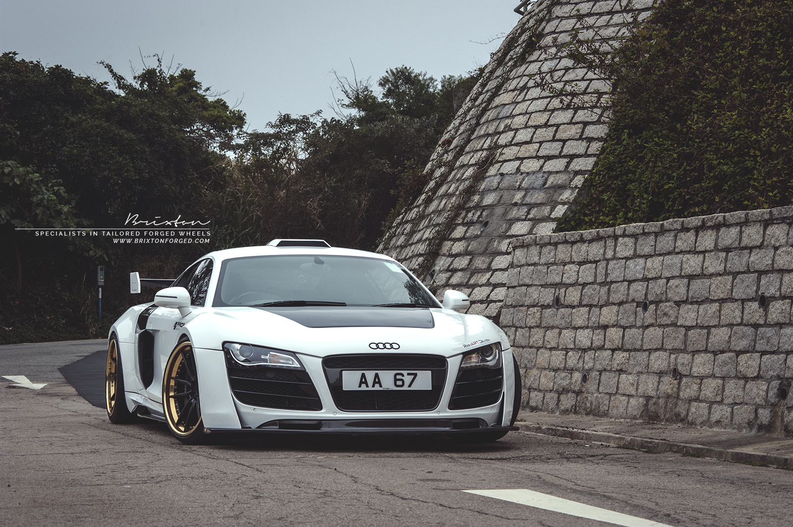 photo 8 Audi R8 custom wheels BRIXTON M53 Targa 20x10.0, ET , tire size X R20. 20x12.5 ET
