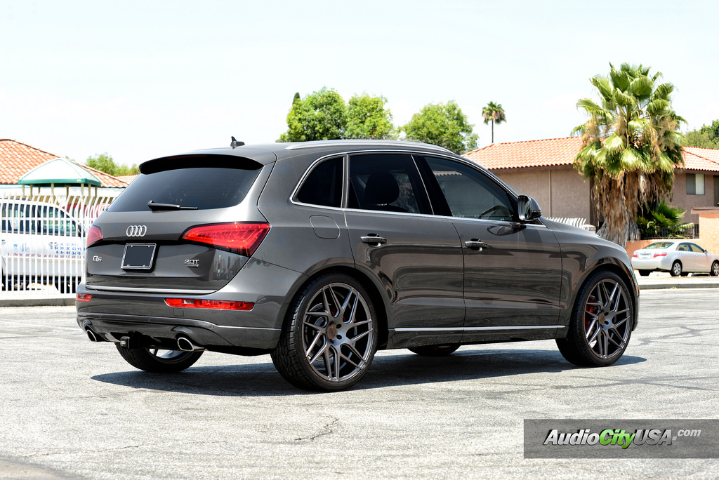photo 2 Audi Q5 custom wheels Blaque  Diamond BD 3 22x9.0, ET , tire size 265/35 R22. x ET 