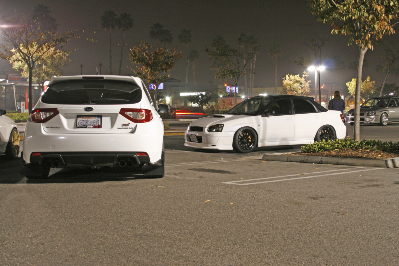 photo 4 Subaru Impreza WRX custom wheels Work Wheels Emotion CRKai 18x9.5, ET +35, tire size 245/40 R18. 18x9.5 ET+29 
