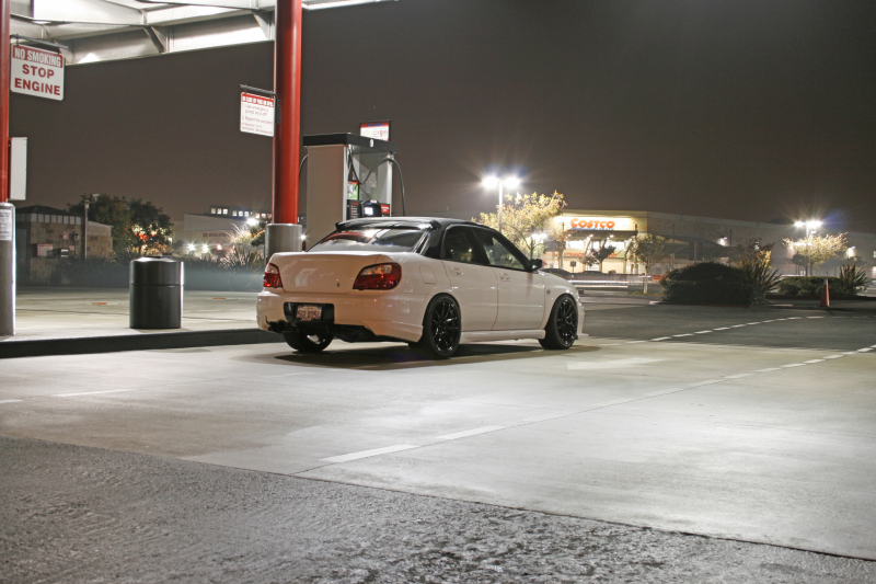 photo 5 Subaru Impreza WRX custom wheels Work Wheels Emotion CRKai 18x9.5, ET +35, tire size 245/40 R18. 18x9.5 ET+29 