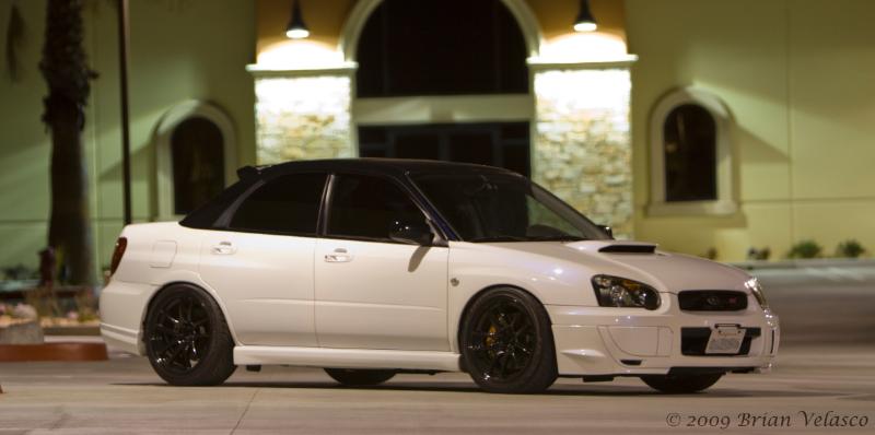 photo 6 Subaru Impreza WRX custom wheels Work Wheels Emotion CRKai 18x9.5, ET +35, tire size 245/40 R18. 18x9.5 ET+29 