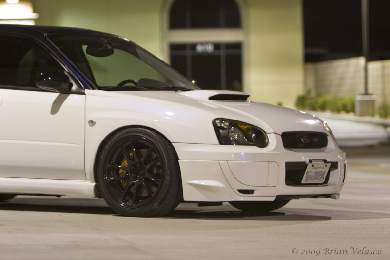 photo 7 Subaru Impreza WRX custom wheels Work Wheels Emotion CRKai 18x9.5, ET +35, tire size 245/40 R18. 18x9.5 ET+29 