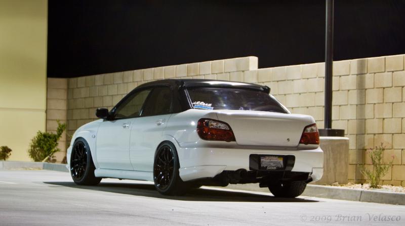 photo 11 Subaru Impreza WRX custom wheels Work Wheels Emotion CRKai 18x9.5, ET +35, tire size 245/40 R18. 18x9.5 ET+29 